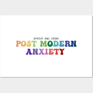 POST MODERN ANXIETY Posters and Art